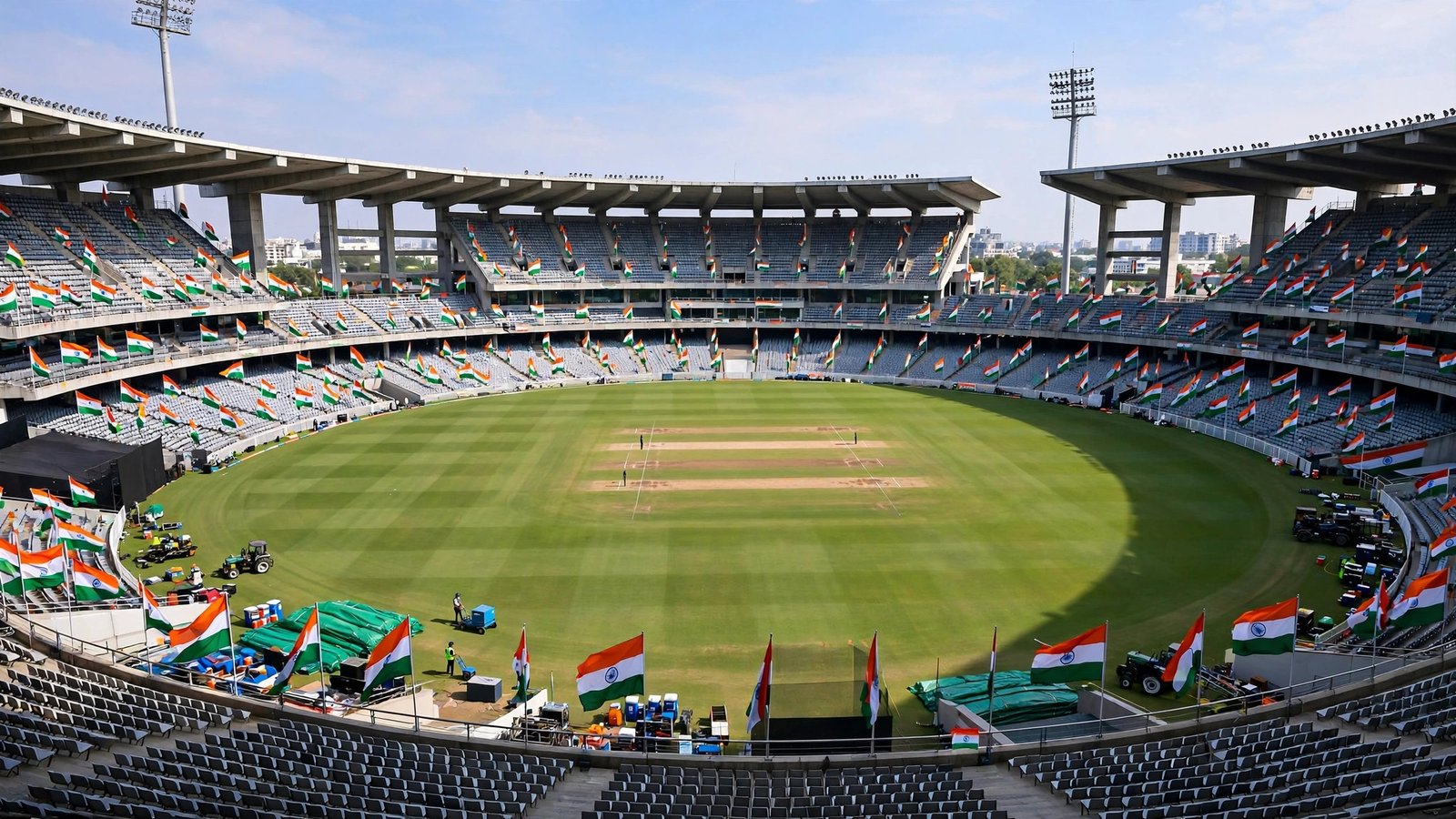భారత్ vs వెస్టిండీస్ 3వ వన్డే — ముల్లాన్‌పూర్ స్టేడియం